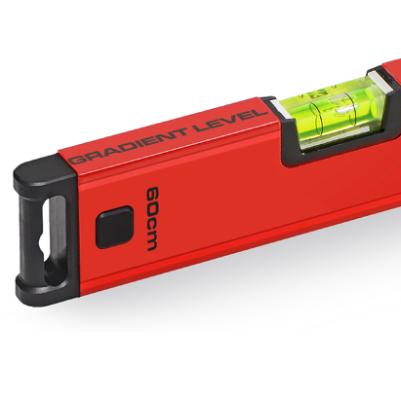 KAPRO TOPGRADE 105 vaterpas 60 cm med 3+1 libeller og fald op til 2%